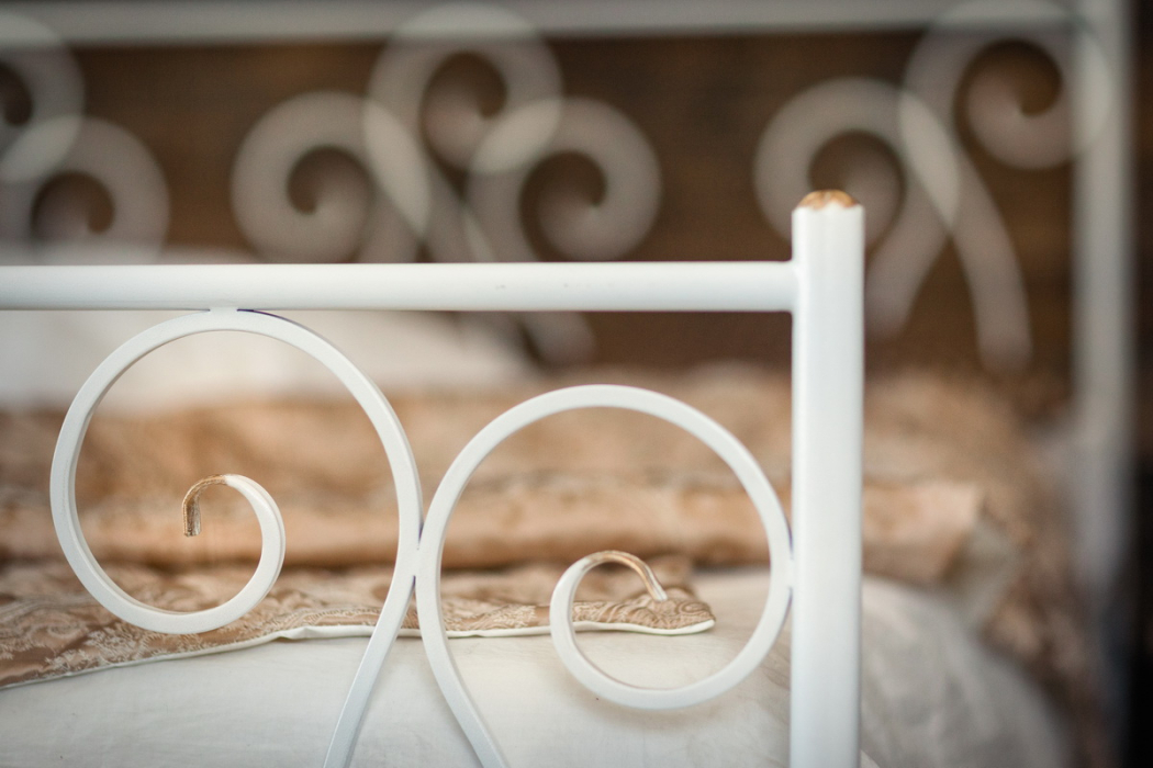 Кованые кровати, Кованая кровать Лацио 1.4 с двумя спинками