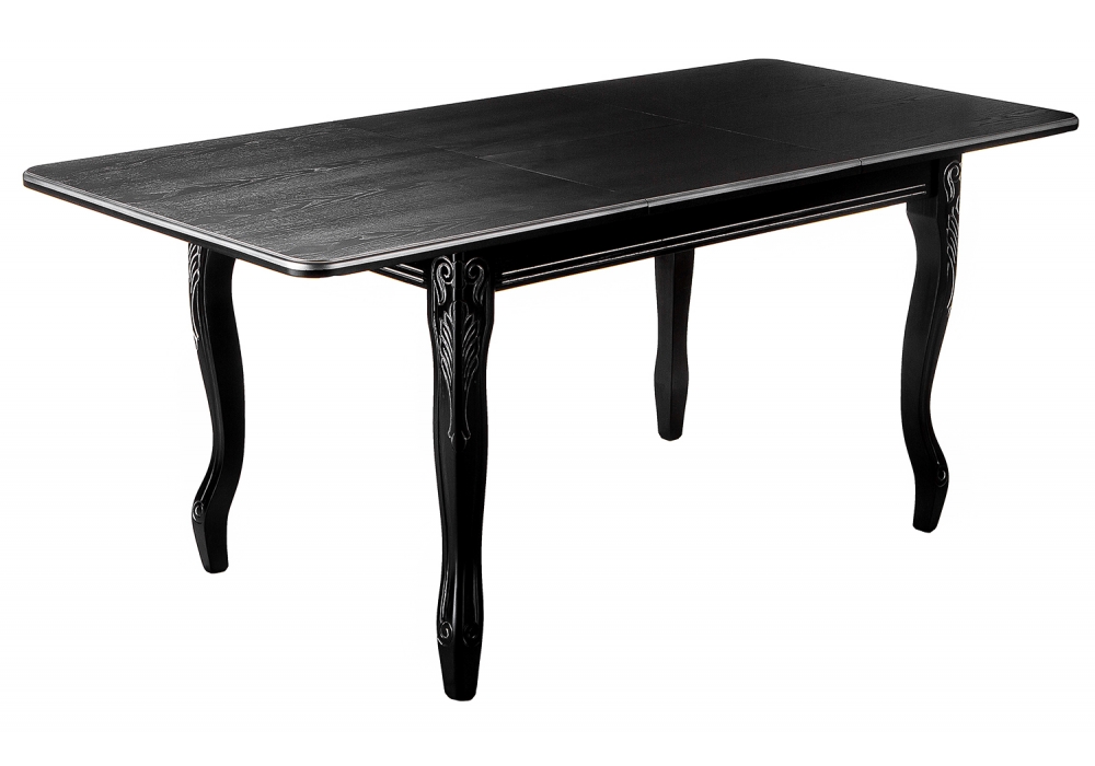 Обеденные столы, Стол деревянный Каллисто (Патина серебро)