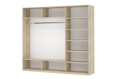 Шкаф Прайм трио Зеркало 2300 x 2100 x 570