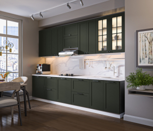 MODERN шкаф навесной 1 дв 30х93 см