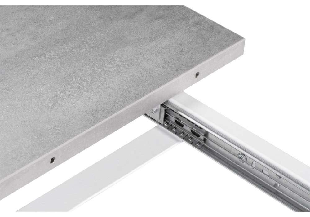 Обеденные столы, Стол деревянный Колон Лофт 120 25 мм (бетон)