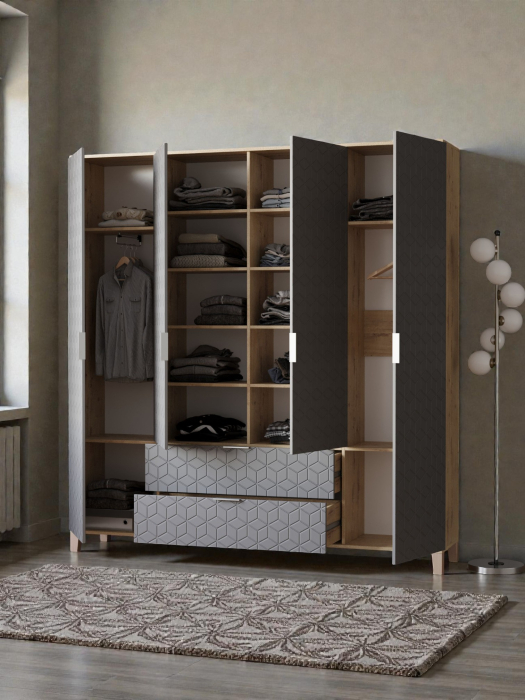 Шкафы распашные, Шкаф распашной Марвин 4