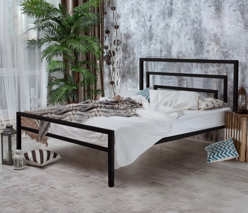 Кровати 120 см, Кровать в стиле лофт Атланта 1.2