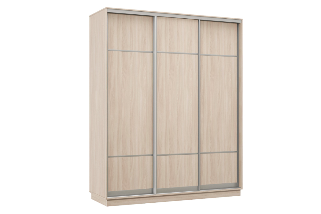 Шкафы-купе, Шкаф-купе Премьер Лайт 23 (08;08;08) трехдверный