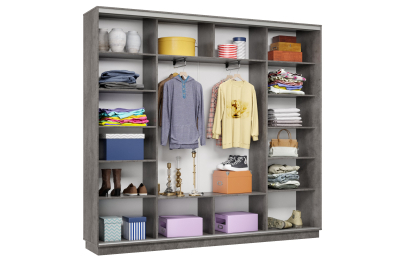 Шкаф-купе Премьер Лайт 59 (11;11;11) трехдверный