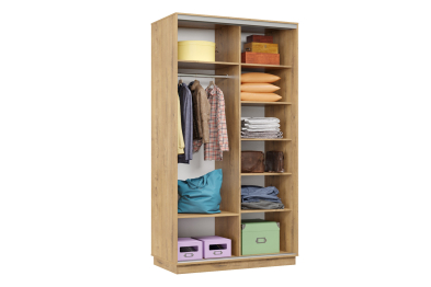 Шкаф-купе Премьер Лайт 02 Мини Ф-1356 двухдверный