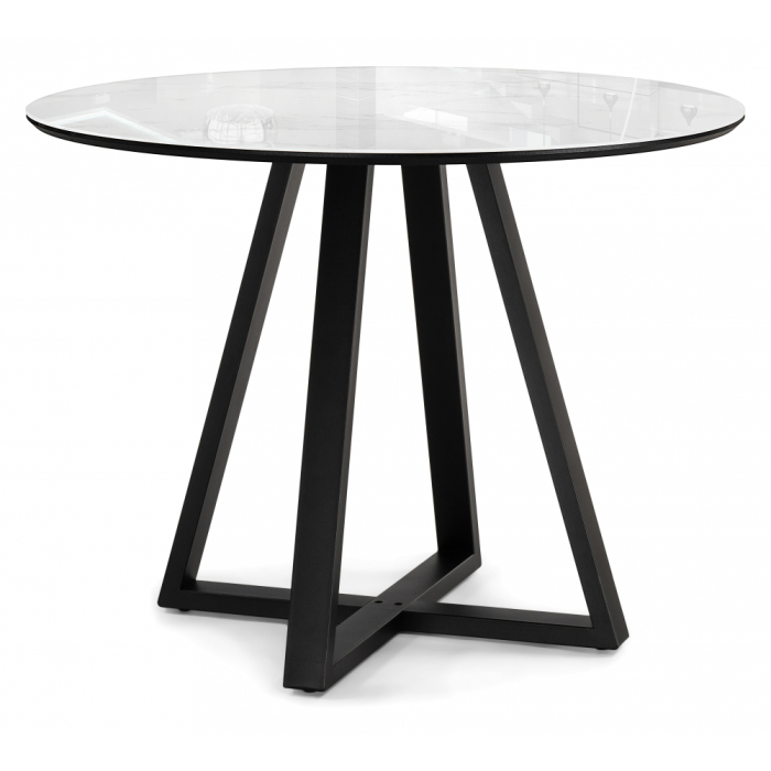 Обеденные столы, Стол стеклянный Норфолк 100х78