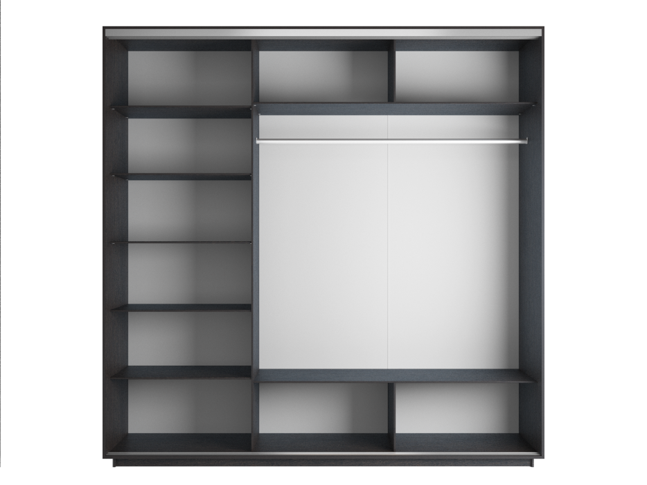 Шкафы-купе, Шкаф-купе Экспресс 1015, 180х60х240