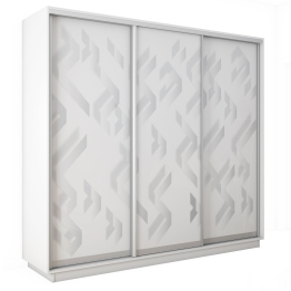 Шкаф-купе Экспресс 3-х дверный Фотопечать Ленты Стекла 240х45х220