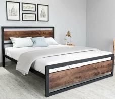 Кровати 160 см, Кровать в стиле лофт Бостон 1.6