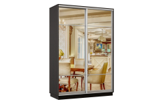 Шкафы-купе, Шкаф-купе Премьер Лайт 09 (11;11) двухдверный