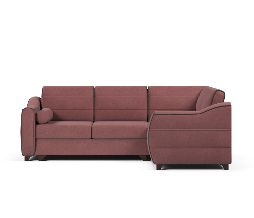 Диваны угловые в гостиную, Диван-кровать угловой Френсис еврокнижка, велюр