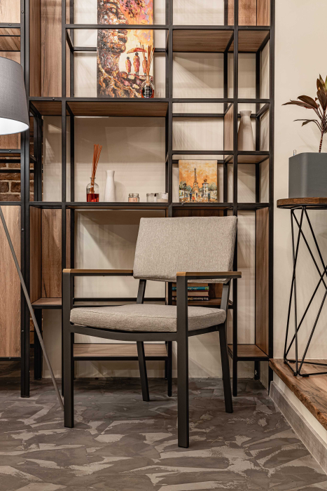 Стулья, Обеденное кресло OSCAR с подлокотниками из поливуда