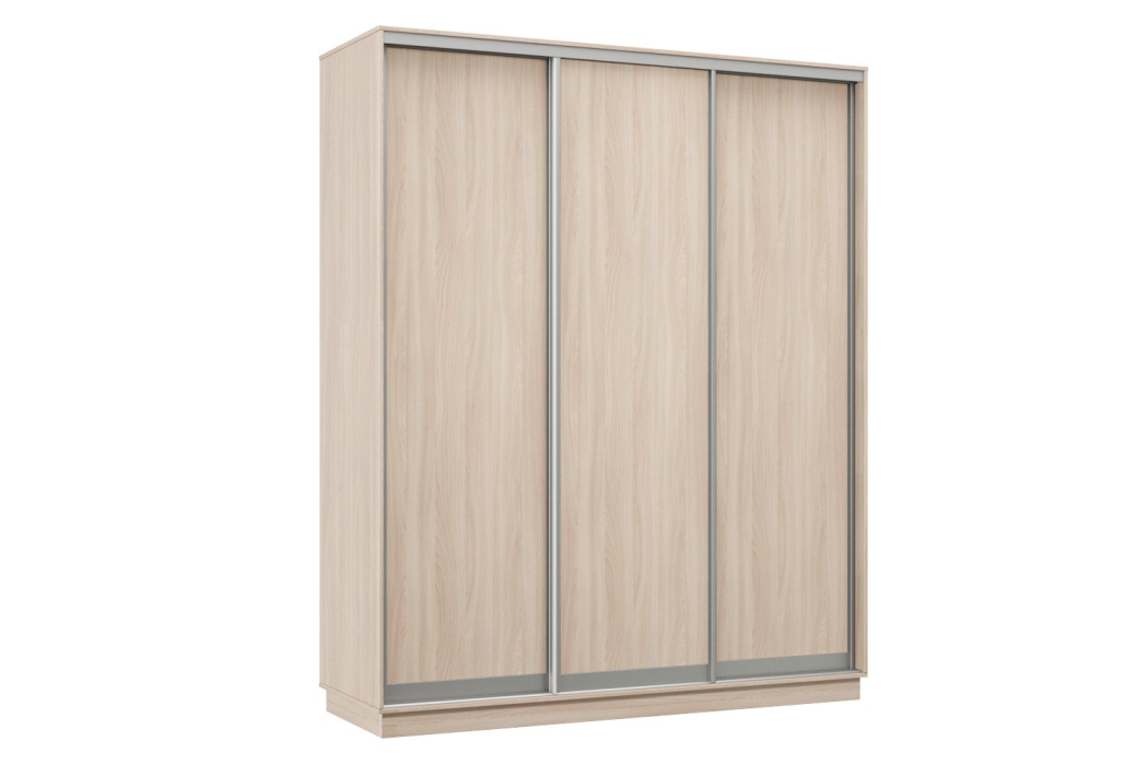 Шкафы-купе 3-х дверные, Шкаф-купе Премьер Лайт 23 (02;02;02) трехдверный