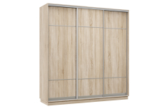 Шкафы-купе 3-х дверные, Шкаф-купе Премьер Лайт 58 (08;08;08) трехдверный