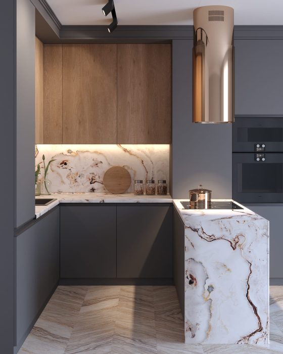 Стеновые панели, Стеновая панель 3000*600*6 Ботаника 2740_Т