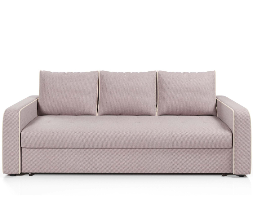 Диваны еврокнижки, Диван-кровать прямой Атланта с кантом еврокнижка,велюр