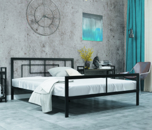 Кровать в стиле лофт Кантерано 0.9