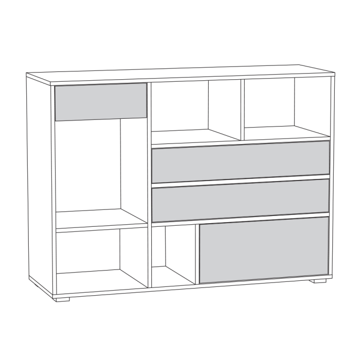 Комоды, Комод Вайс 10.104