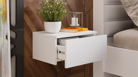 Тумба универсальная тип 1, белый ясень