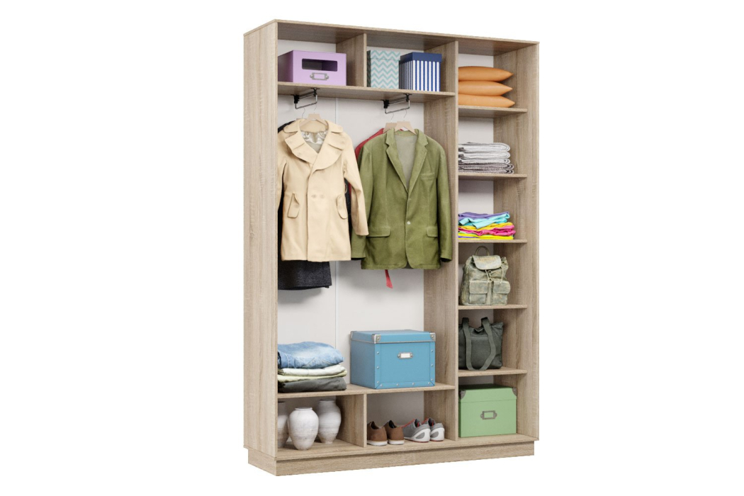 Шкафы-купе 2-х дверные, Шкаф-купе Премьер 09 (01РБ;01РБ) фасады ромб белый/двухдверный/Профиль чёрный муар