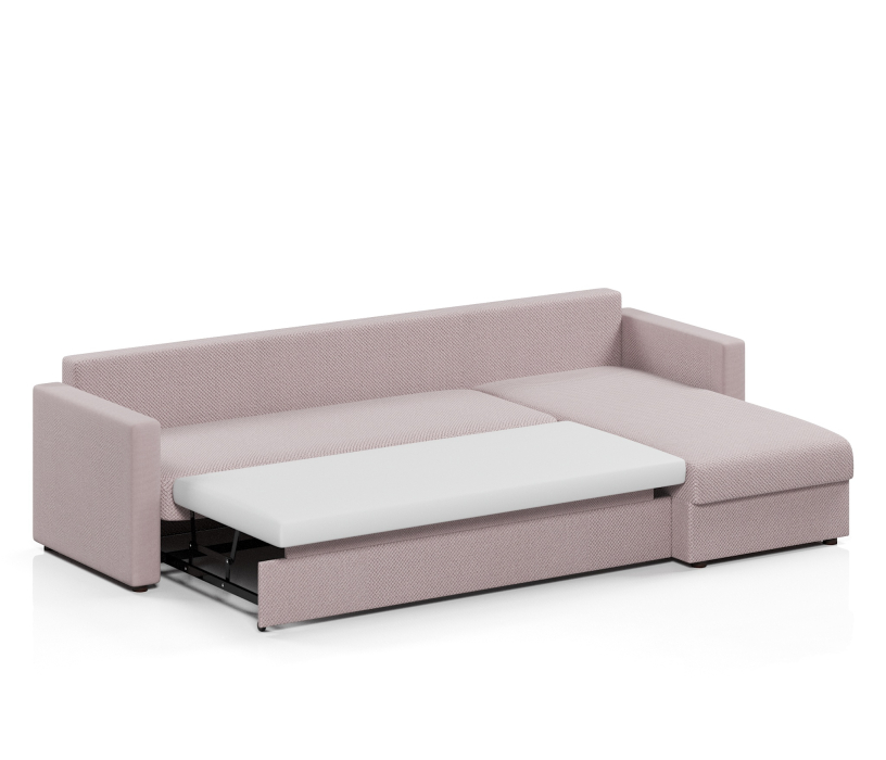 Диваны угловые, Диван-кровать угловой Дублин дельфин,велюр