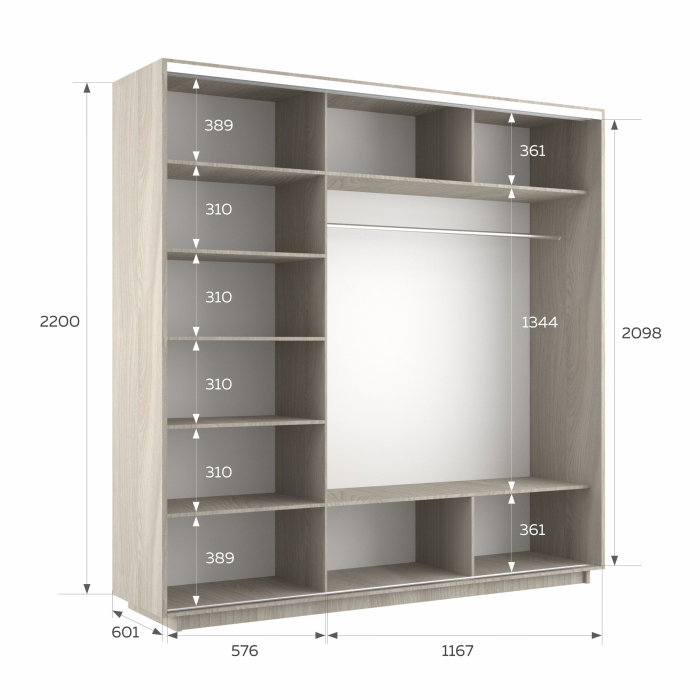 Шкафы-купе 3-х дверные, Шкаф-купе Экспресс 3-х дверный Фотопечать Шелк Стекла 180х60х220