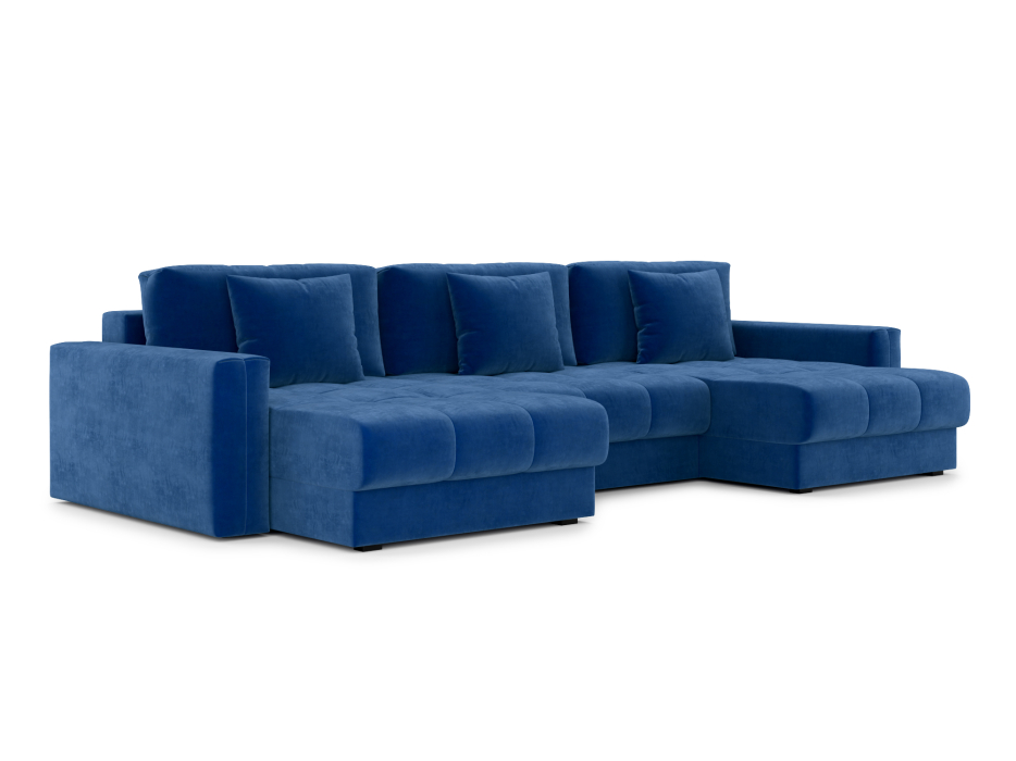 Диваны угловые в гостиную, Диван П-образный Кастел М102