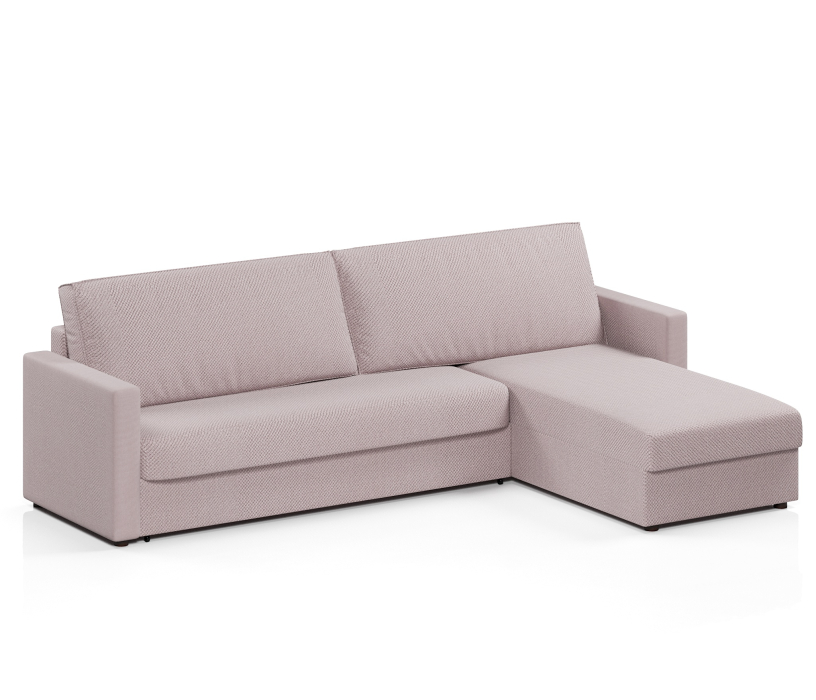 Диваны угловые, Диван-кровать угловой Дублин дельфин,велюр