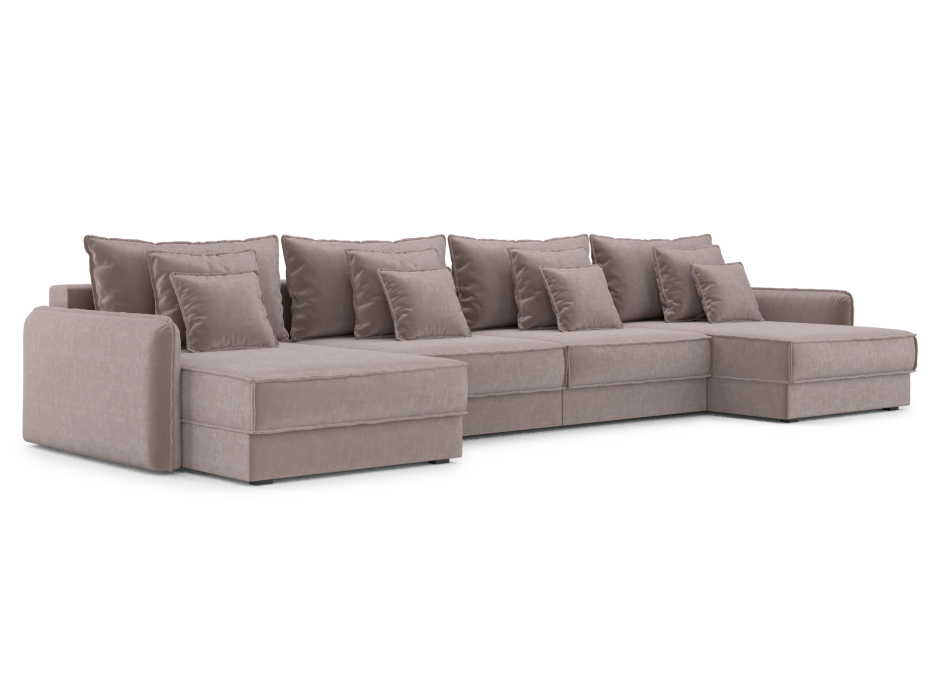 Диваны угловые в гостиную, Диван П-образный Кросби М202