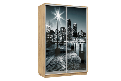 Шкаф-купе Премьер Лайт 12 Ф-1356 двухдверный