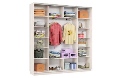 Шкаф-купе Премьер Лайт 35 (11;11;11) трехдверный