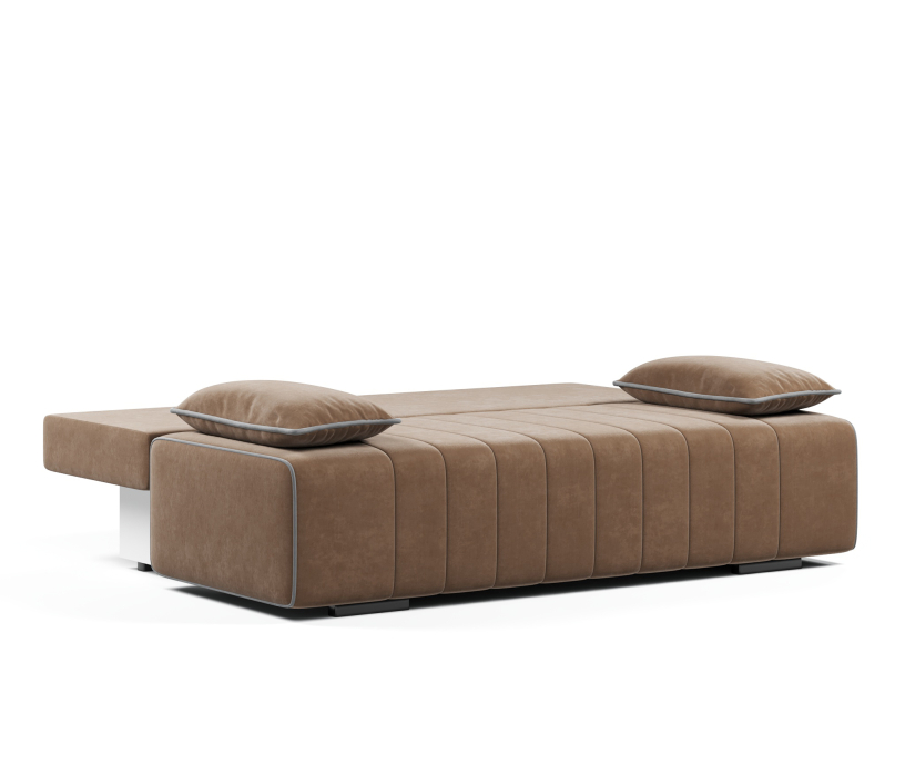 Диваны кровати со спальным местом, Диван-кровать прямой Лестер аккордеон-евро, велюр