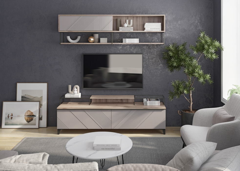 Настенные полки, Полка навесная Кенди мод.13