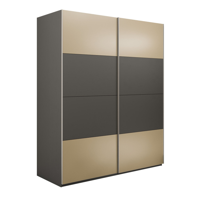 Шкафы-купе 2-х дверные, Шкаф-купе Эста 2-х дверный ДСП/Стекла фисташка/Доводчик 200х66х240