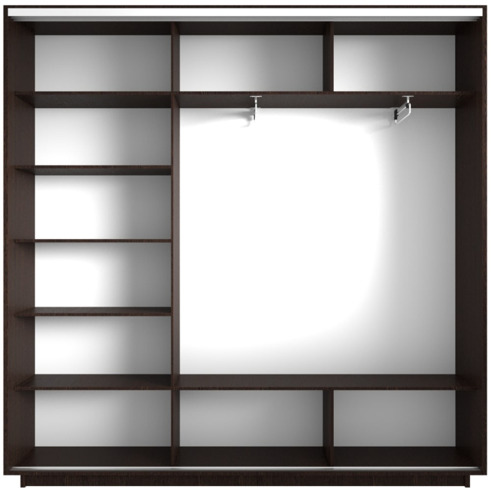 Шкафы-купе, Шкаф-купе Медиум Широкий, 180х45х220