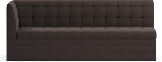 Кухонный диван дельфин Дилла, велюр