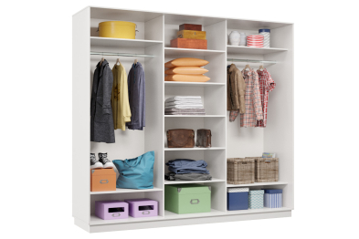 Шкаф-купе Премьер Лайт 56 (08;11;08) трехдверный