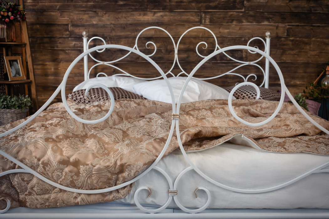 Кованые кровати, Кованая кровать Верона 1.4 с одной спинкой