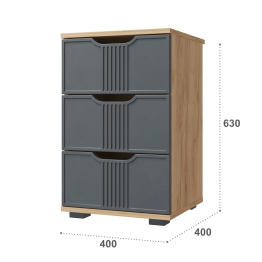 Тумба прикроватная Эмилия ЭЛ-26