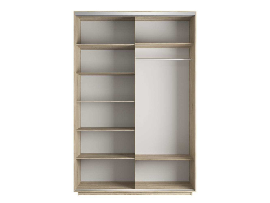 Шкафы-купе 2-х дверные, Шкаф-купе Экспресс 2-х дверный Фотопечать Шелк Стекла 140х60х220