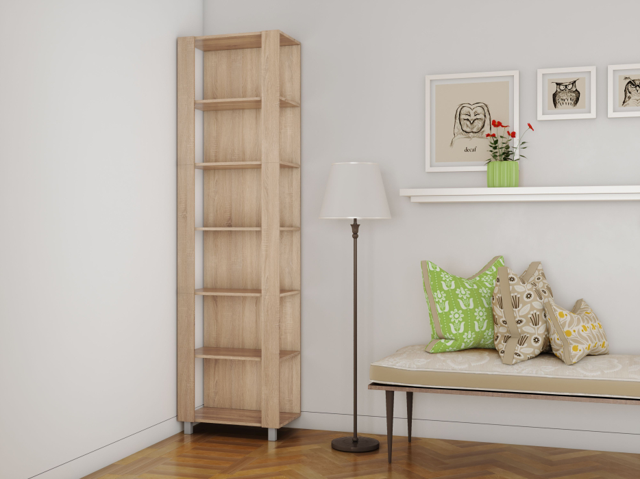 Открытые, Стеллаж модульный Универсальный 35х60х240