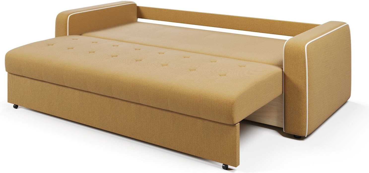 Диваны еврокнижки, Диван-кровать прямой Атланта с кантом еврокнижка,велюр