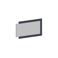 Зеркала в спальню, Зеркало Лежер З-3102, холст сапфировый