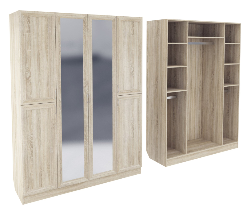 Шкафы распашные, Шкаф ШК-4/3