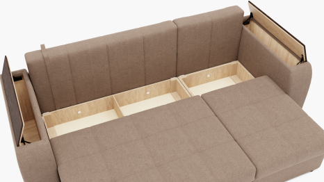 Угловой диван Сенатор-2 ППУ, велюр