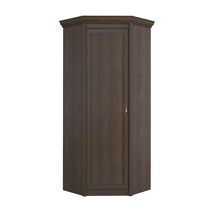 Для одежды, Шкаф угловой Флоренция 641, фасад глухой, дуб оксфорд