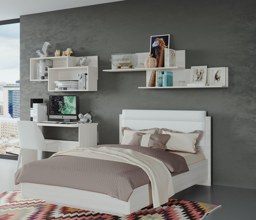 Детские столы, Стол письменный Лотос ПС-801, бодега белая