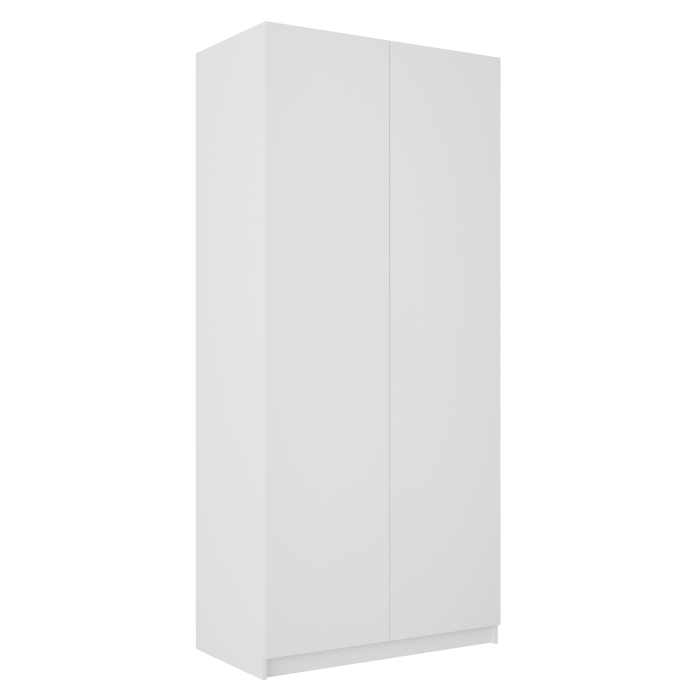 Шкафы распашные, Шкаф складной Е1 Локер ("Гармошка" с системой Push to Move/Правый)101х52,5х220 см, с полками и модулем