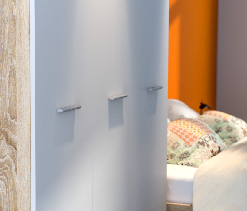 Для одежды, Шкаф 3-х дверный Мамбо СБ-2676